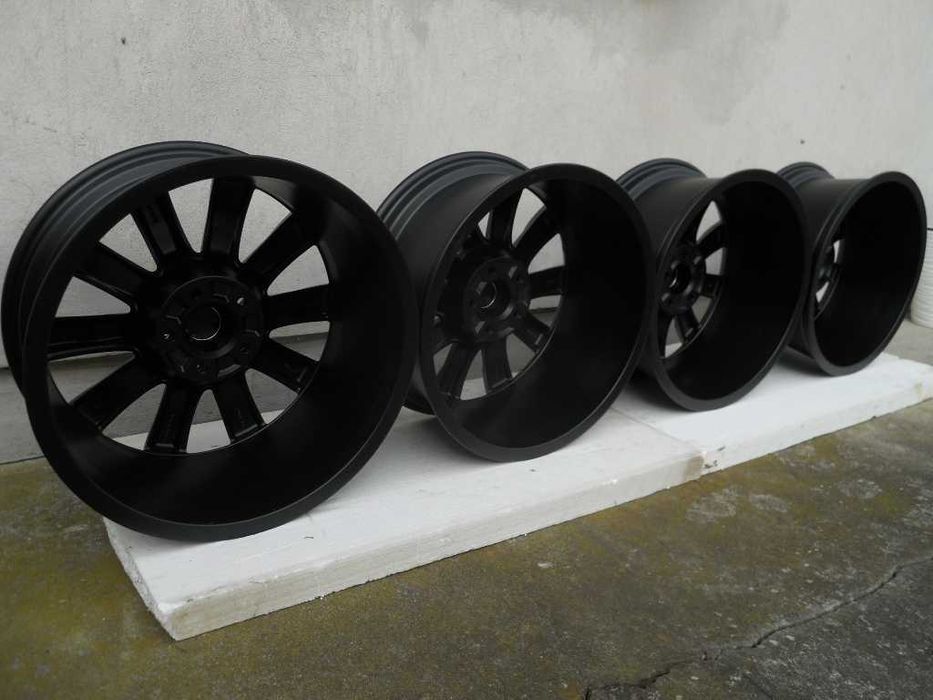 Oryginalne Felgi aluminiowe 18 " AUDI 5x112, 8J, ET26, czarny mat