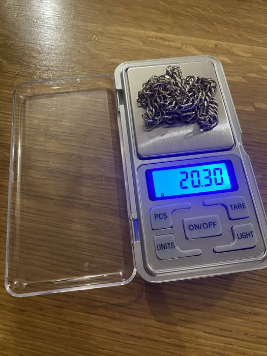 Łańcuszek męski 46 cm (srebro 925) 20,3 g