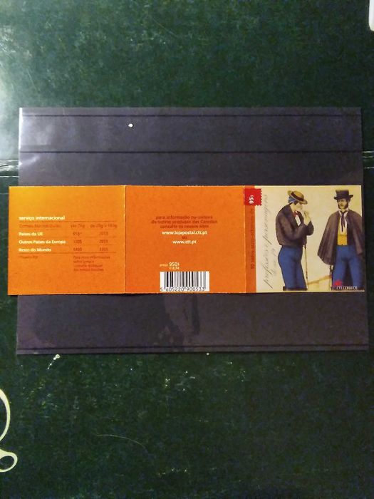 1999 Caderneta Sobrescrito Comemorativo Última Emissão Em Escudo MNH