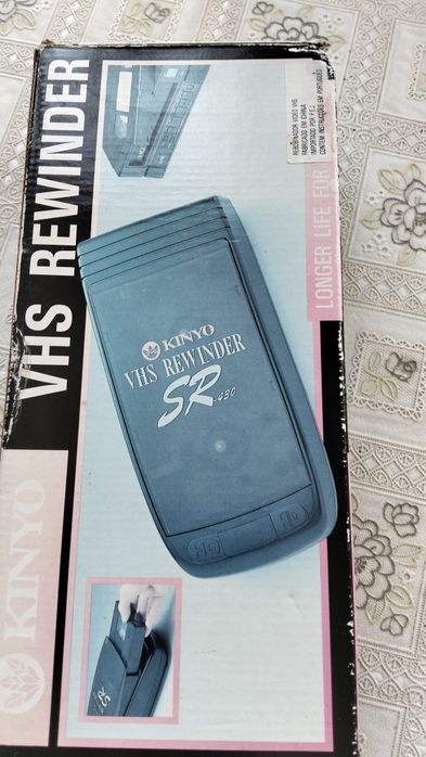 Rebobinador de Cassetes VHS