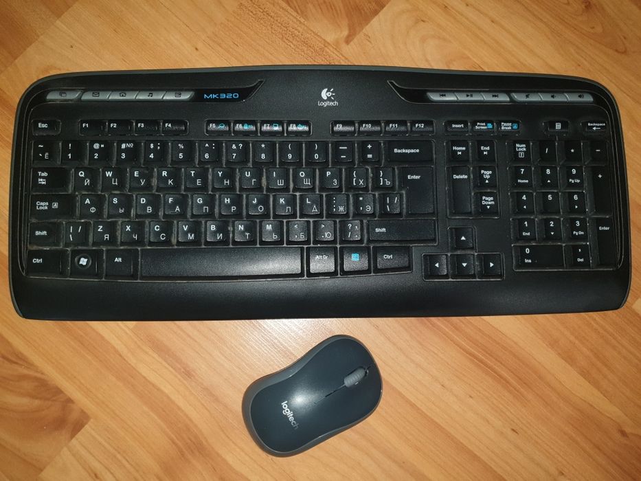 Безпровідні клавіатура + миша Logitech mk 320