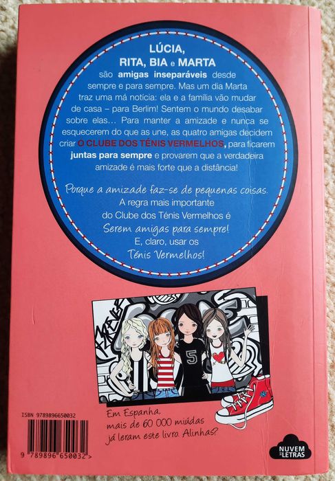 Livro O Clube dos Ténis Vermelhos - Ana Punset