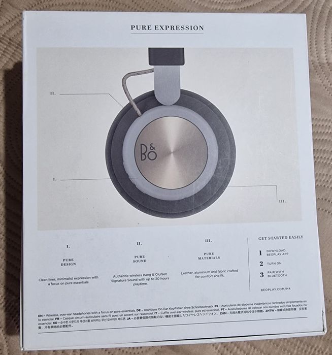 Auscultadores  da Bang & Olufsen novos