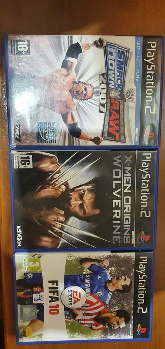 Jogos GBA, Nintendo DS, PS2, e PC