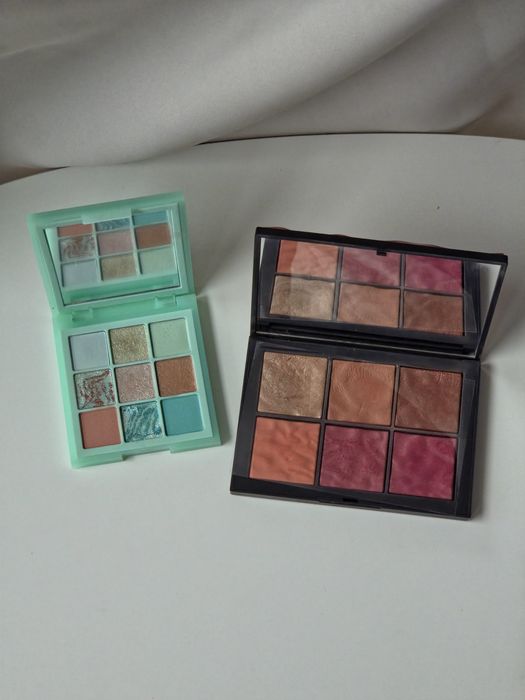 Paleta cieni Huda Beauty Pastels Mint + NARS Exposed Cheek Palette