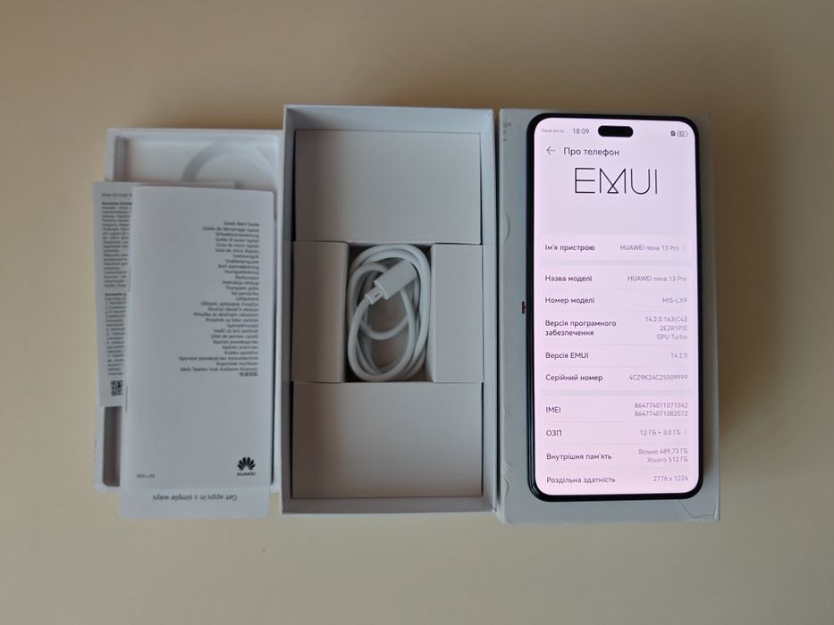 Huawei nova 13 Pro 12/512 gb  Global