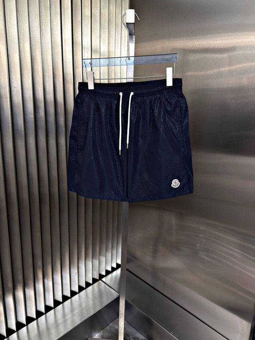 Чоловічі плавки Moncler, водовідштовхувальний поліестер, темно-сині, Туреччина, розміри S-XXL