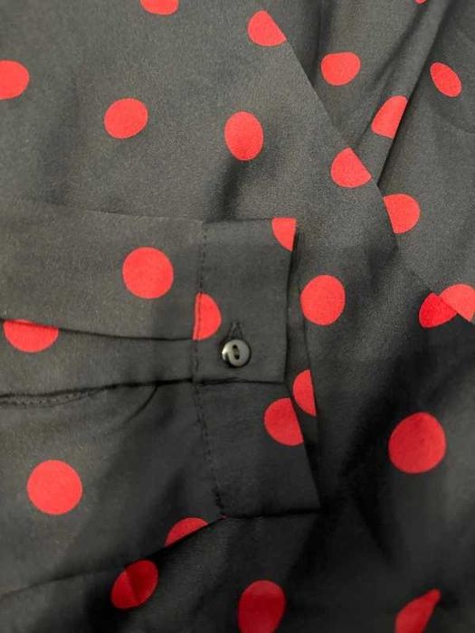 Elegancka bluzka Mohito XS w czerwone grochy