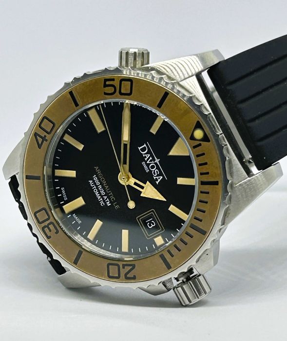 Davosa Argonautic Bronze TT Limited Edition 158/300 – Full Set – Swiss Made