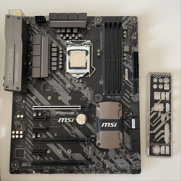 Intel i5 8600k + MSI Z370 Tomahawk Wejherowo-Nanice • OLX.pl