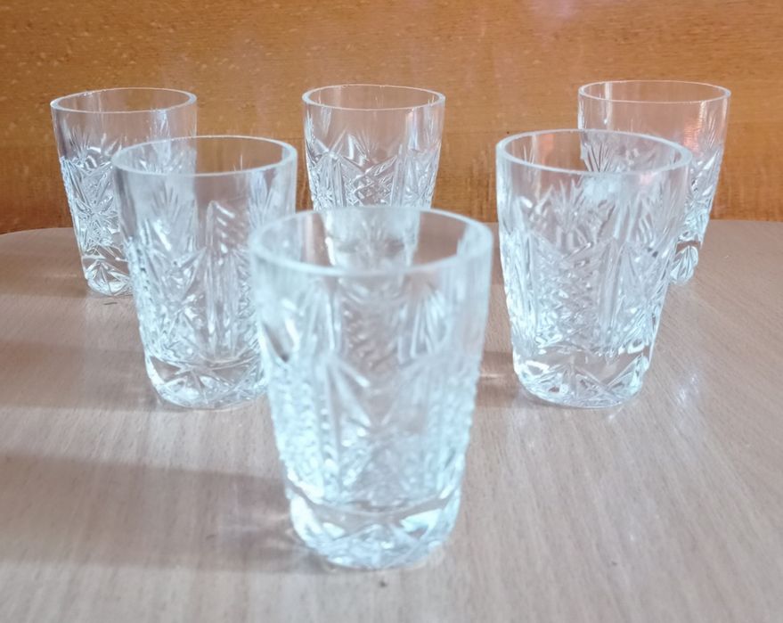 Рюмки хрустальные