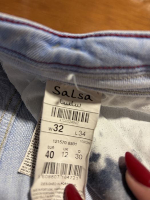 Calça de ganga da Salsa