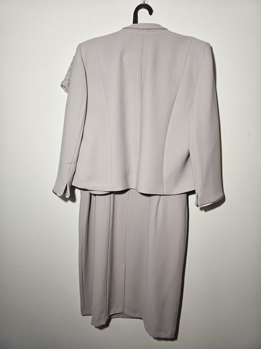 Kostium, komplet sukienka + marynarka 48 Mada Collection
