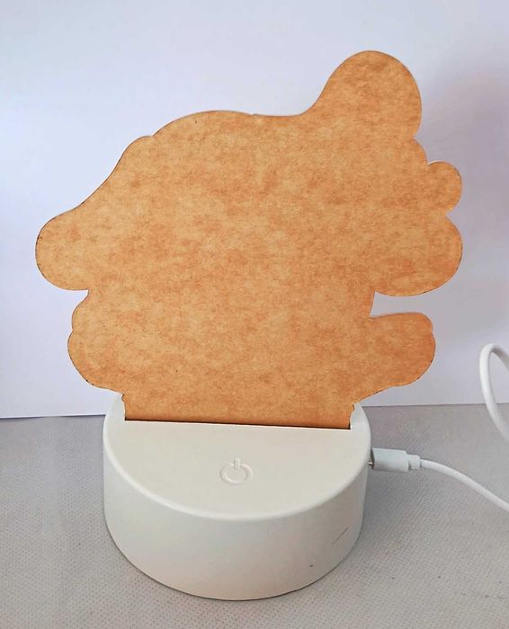 Candeeiro de mesa tricolor Sanrio Cinnamoroll