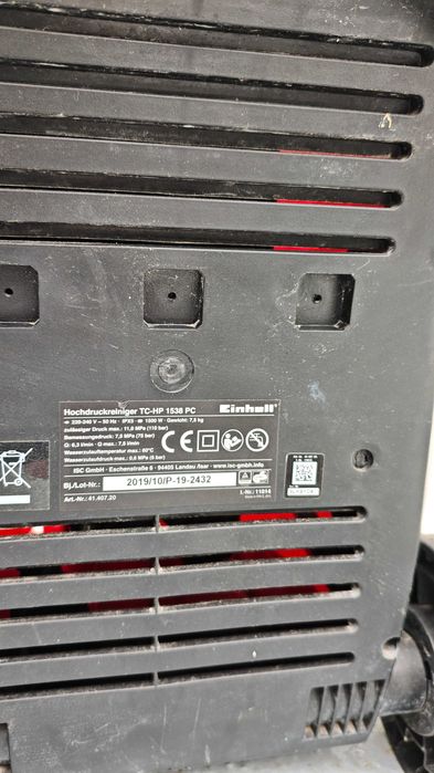 Lavadora de Alta Pressão Einhell TC-HP 1538 PC