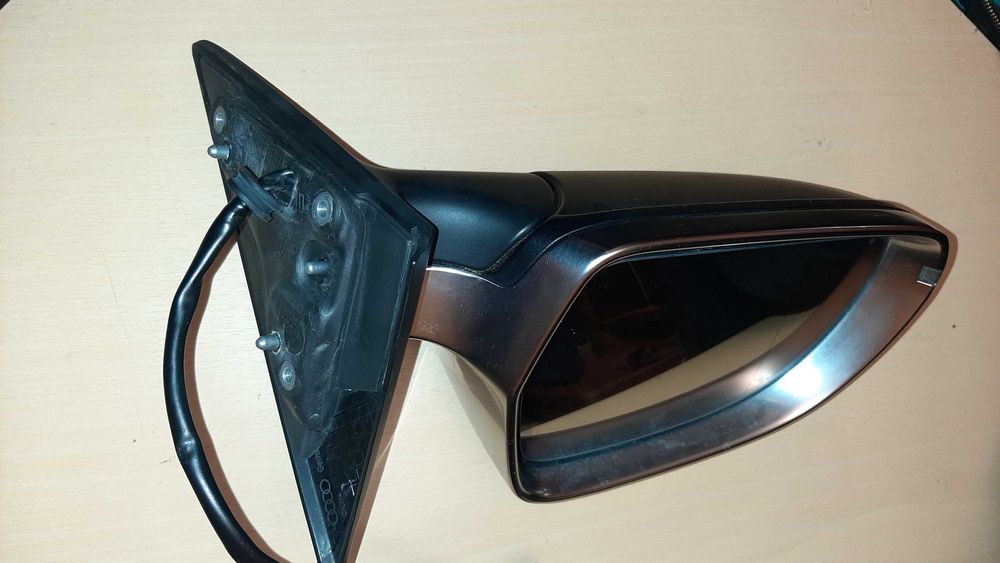 Lustro lusterko drzwi lewe chrom Europa A5 S5 8T 09r oryginał S-line