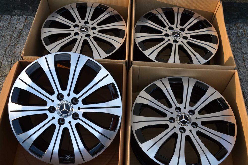 Felgi 18" EQB EQA GLA GLB V447 Vito Viano Oryginał Mercedes Czujniki Jak Nowe