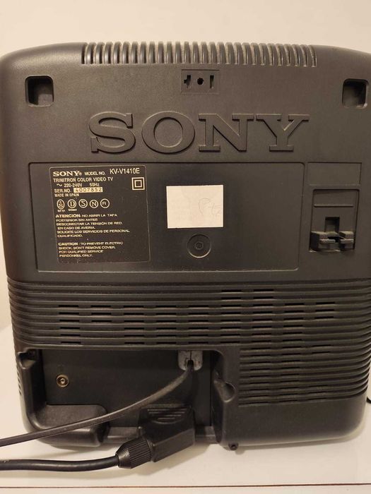 Sony Trinitron KV-V1410E 14" Vintage | TV CRT Clássica Made in Spain