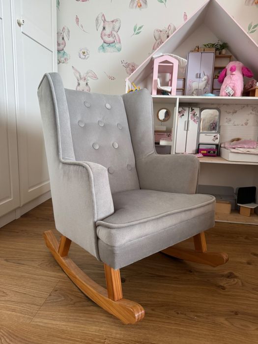 Fotel bujany dziecięcy ZARA HOME stan idealny