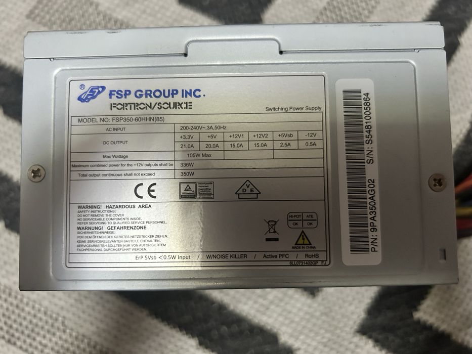 Блок живлення FSP350-60HHN