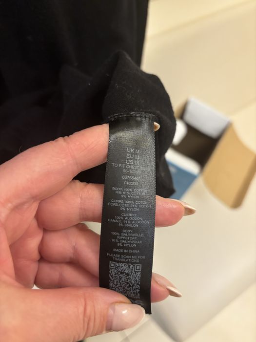 Czarny bawelniany polgolf meski asosa uniwersalny