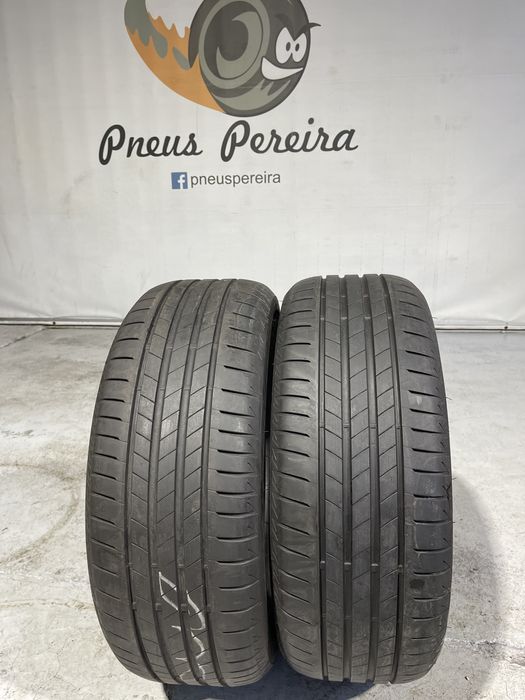 Pneus 225-55r17 Bridgestone como novos