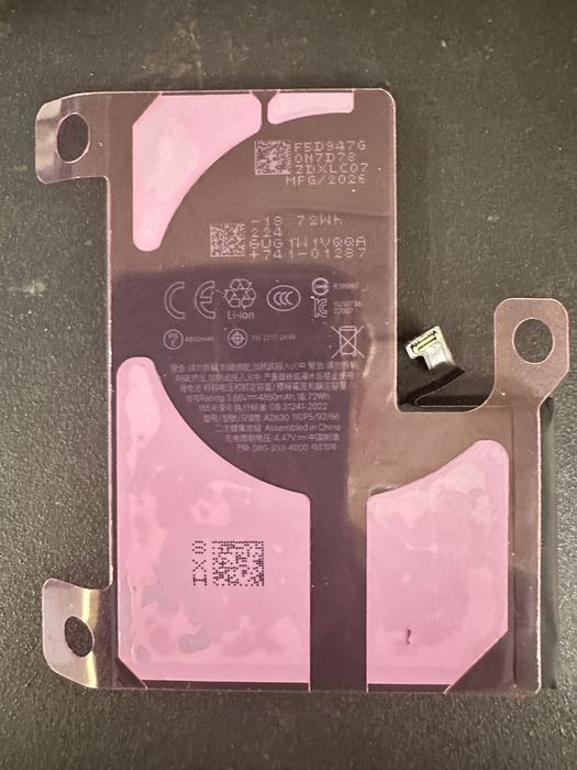 Bateria iphone 14 pro max NOVA