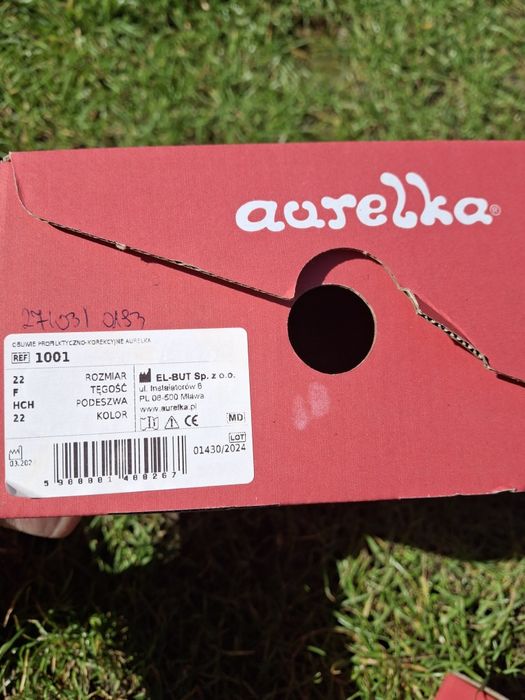 Buty aurelka rozmiar 22