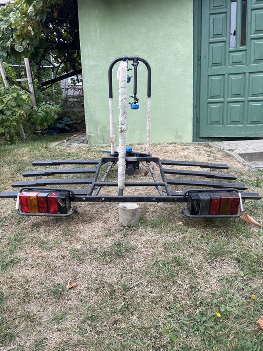 Bagażnik rowerowy na hak holowniczy, customowy