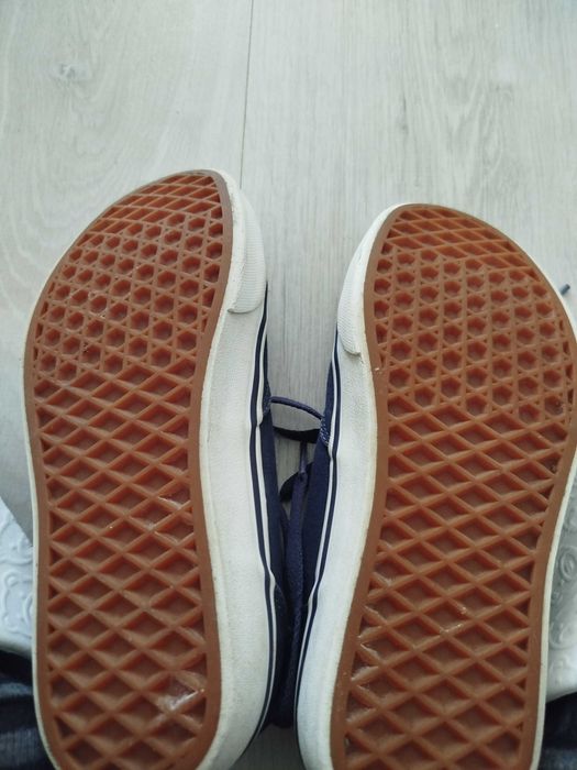 Vans azuis escuras tamanho 36 como novas