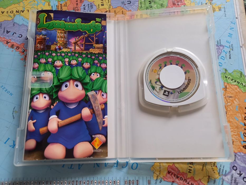 Gra Sony psp lemmings