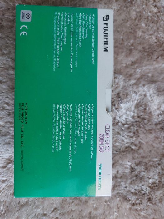 Câmara fotográfica fujifilm clear shot zoom 50, 35mm