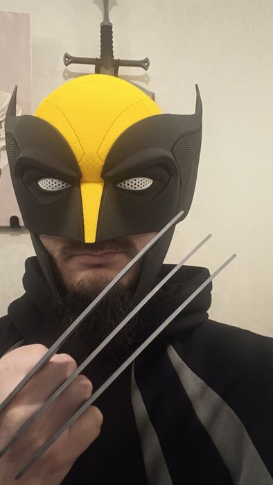 3D шлем Росомаха