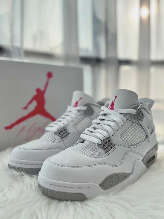 Jordan 4 Retro White Oreo R.41