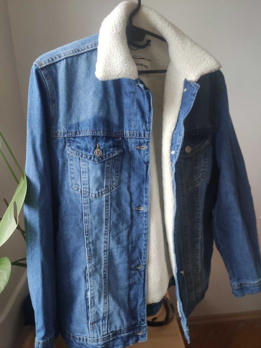 Kurtka jeansowa z kożuszkiem