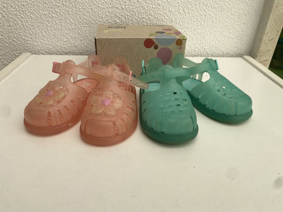 Igor Sandalias Sapatos de agua praia, piscina tam 21 irmãos/gemeos