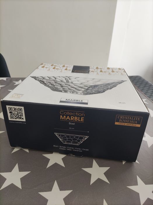 Taça Marble Crystalite Bohemia