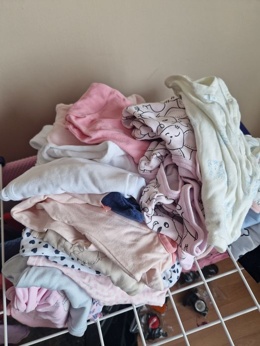 Paka ubranek niemowlak dziewczęce