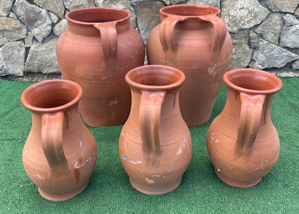 Bilhas ou vasilhas em barro tradicional