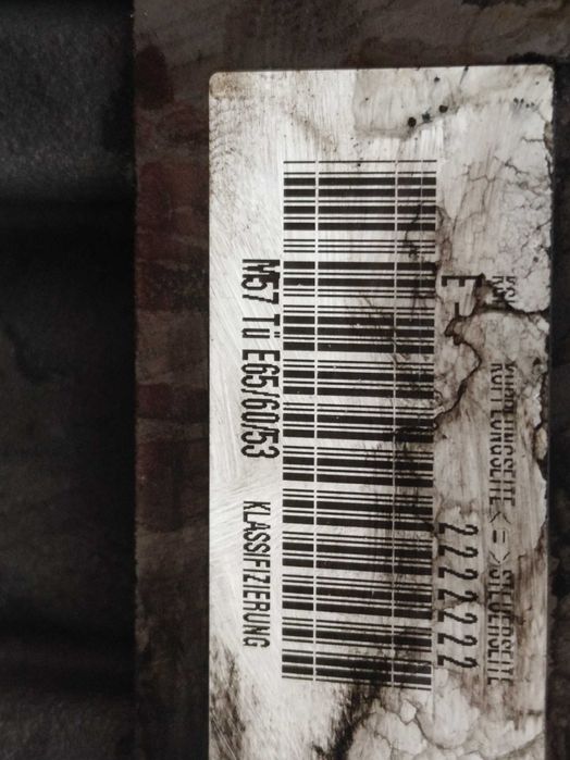 Silnik 2.5D 525D M57 256D2 BMW 5 E60 E61 E53 X5