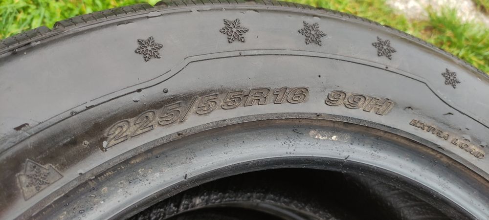Opony zimowe 8mm 225/55/16 Goodride 1N, możliwa wysyłka