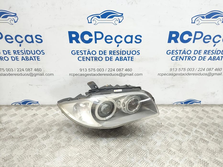 Ótica Direita BiXénon BMW Serie 1 E81 E82 E87 E88 2004 a 2011
