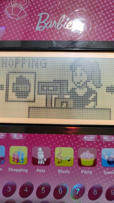 Tablet Barbie fashion z grami, kalkulatorem,prosty  język angielski