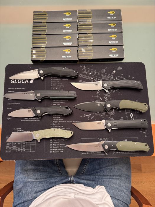 Facas/ navalhas campismo Bestech Knives