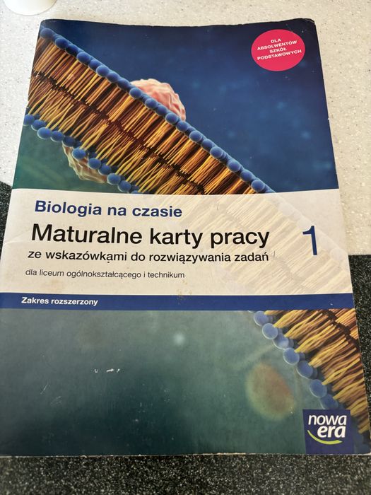 Zestaw ksiazek  Maturalne karty pracy 3 Biologia na czasie
