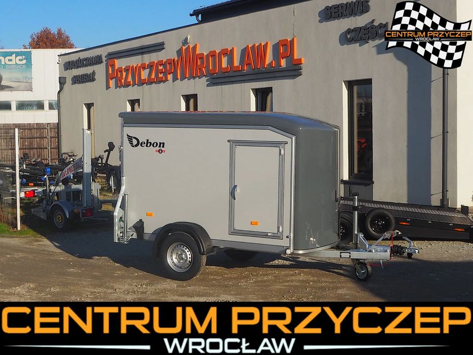Debon C255 / FURGON / KONTENER / BAGAŻOWA + DRZWI BOCZNE  Nowa / Kompozyt / Drzwi boczne / Rampa / DMC: 750 - 1300 Kg