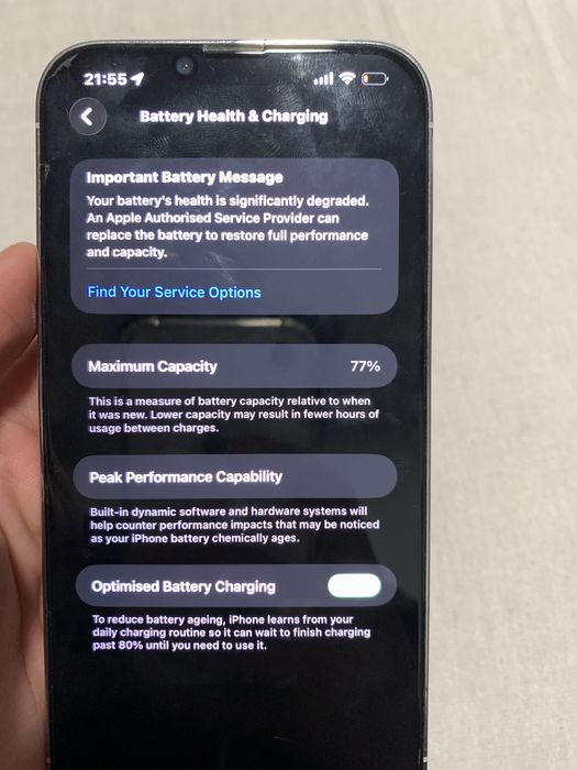 iPhone 13 Pro Max 256gb Branco