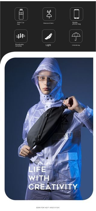 Сумка Xiaomi BANGE BG-7295 Mi рюкзак бананка чехол клатч sling bag клю