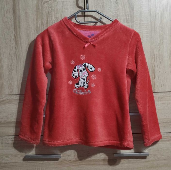 Bluza piżamowa dziewczęca