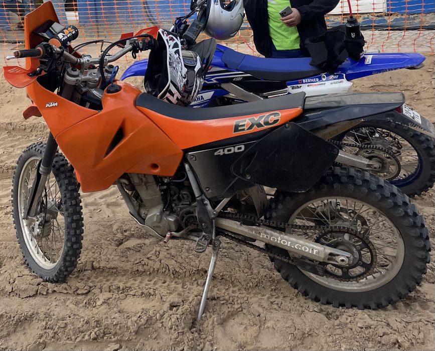 KTM 400 EXC, arranque eletrico
